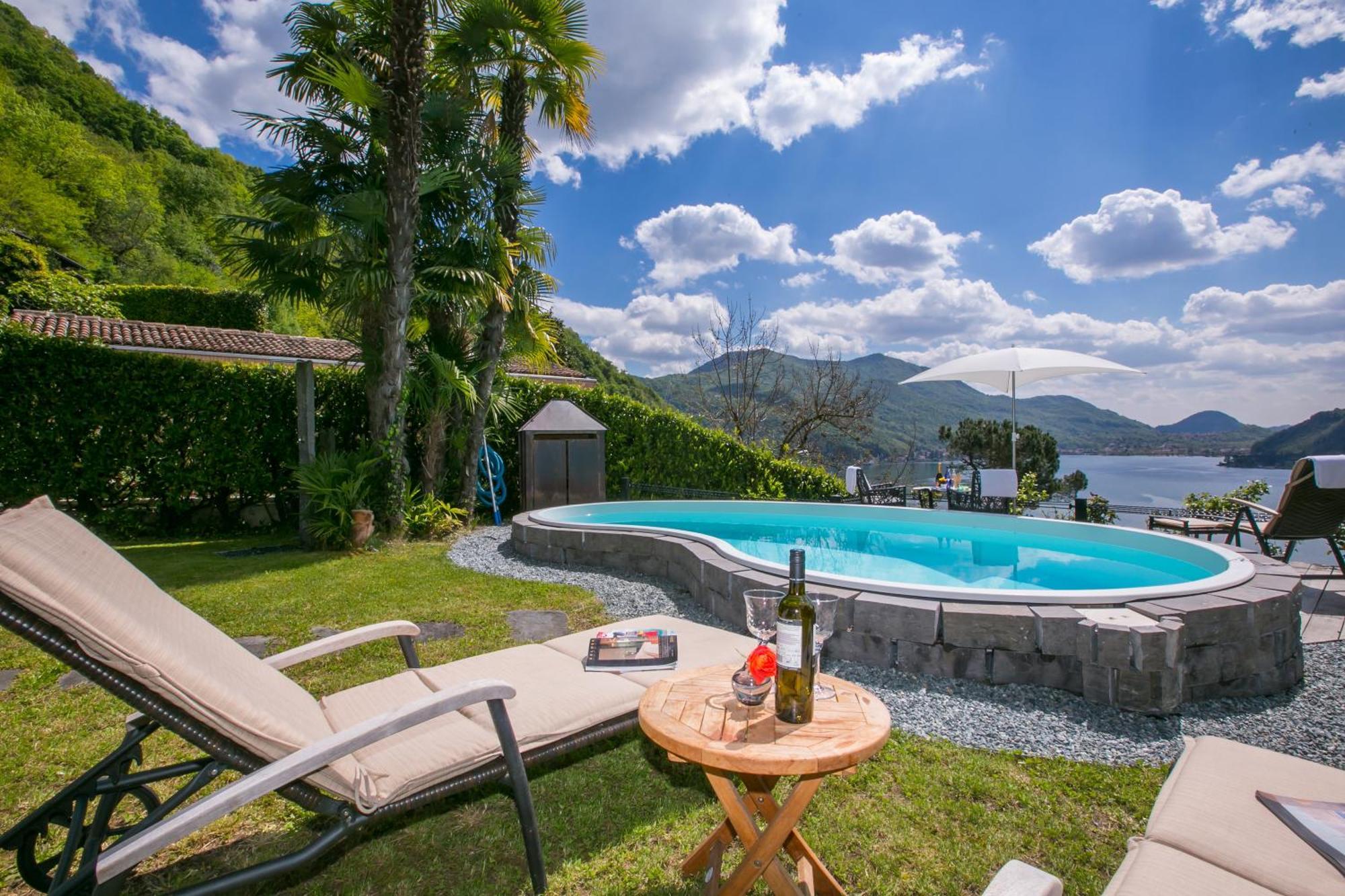 Morcote Magic View - Happy Rentals Экстерьер фото