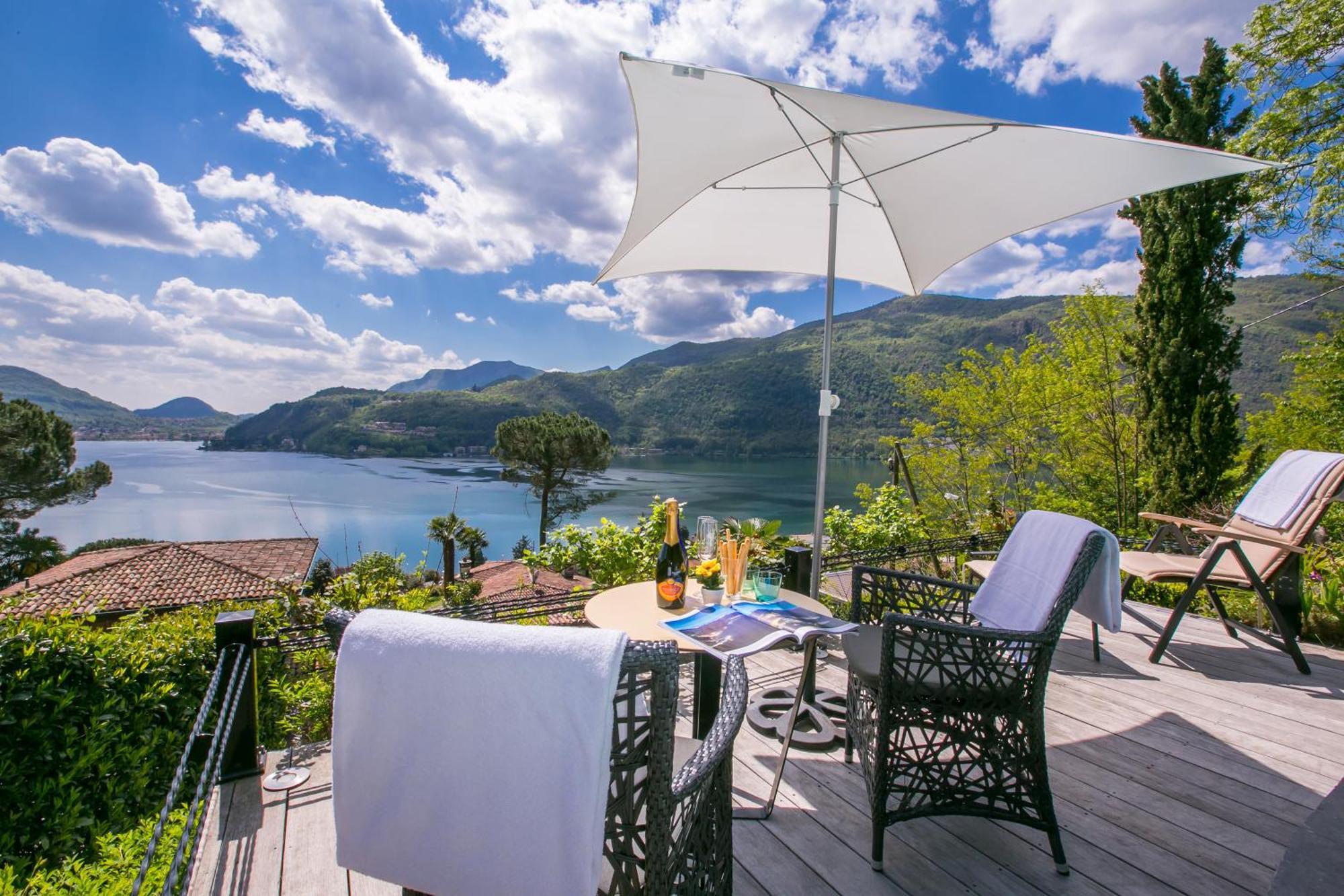Morcote Magic View - Happy Rentals Экстерьер фото