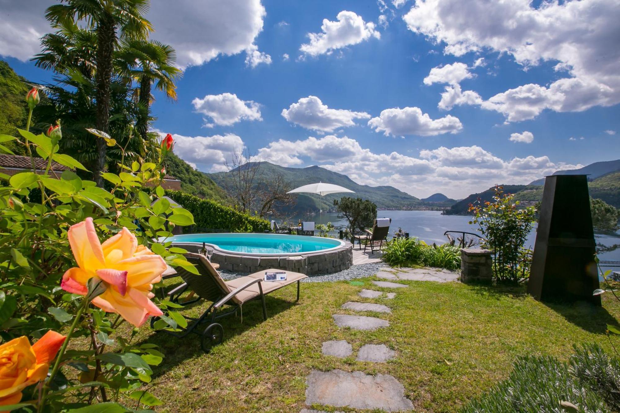 Morcote Magic View - Happy Rentals Экстерьер фото