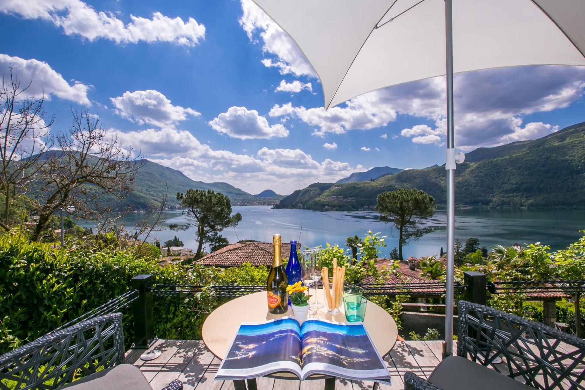 Morcote Magic View - Happy Rentals Экстерьер фото